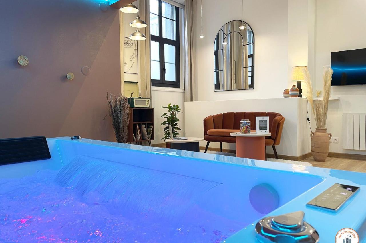 L'Orient-Express - Jacuzzi Spa - Parking - Loft Le Havre Exterior photo