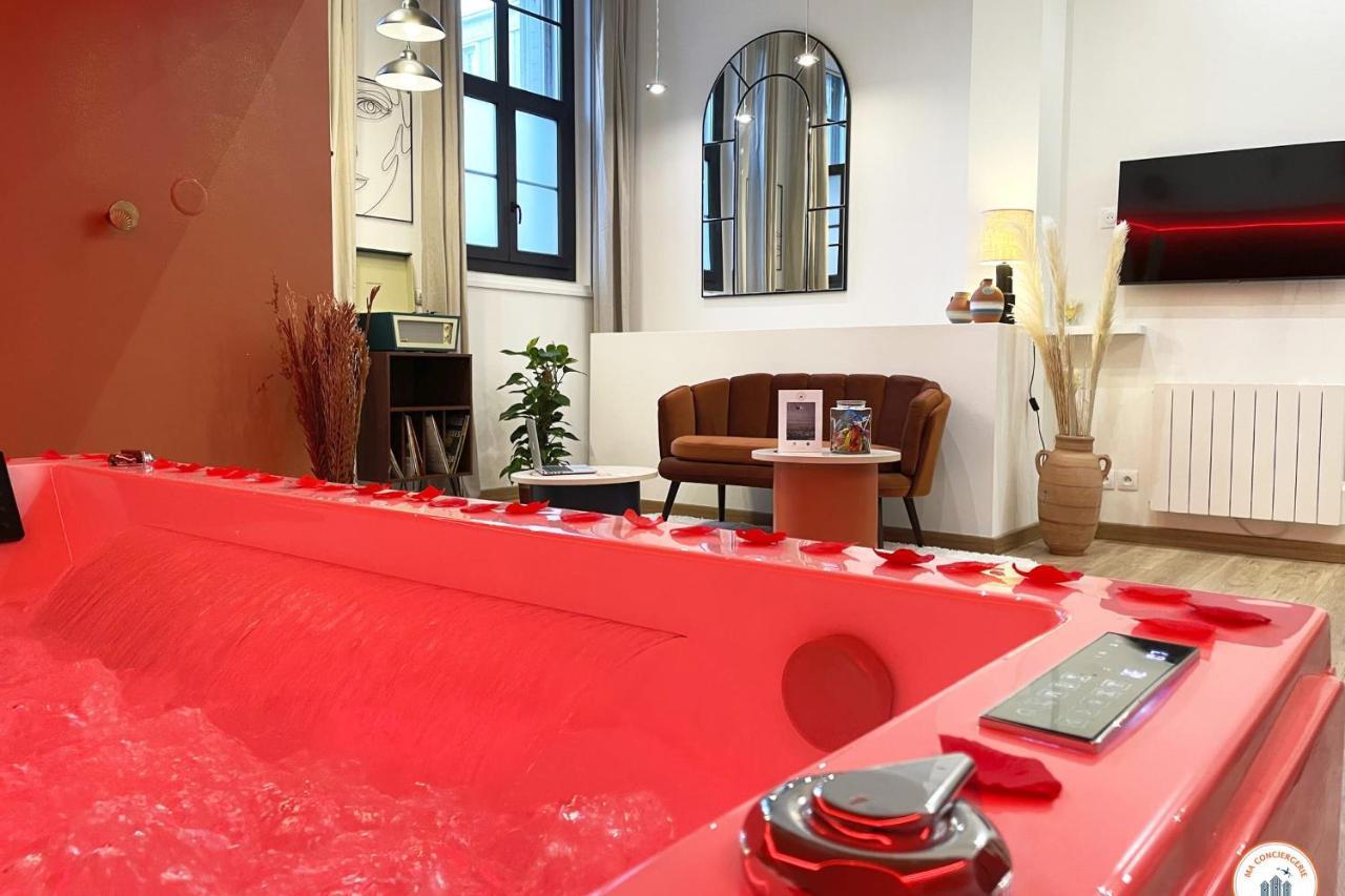 L'Orient-Express - Jacuzzi Spa - Parking - Loft Le Havre Exterior photo