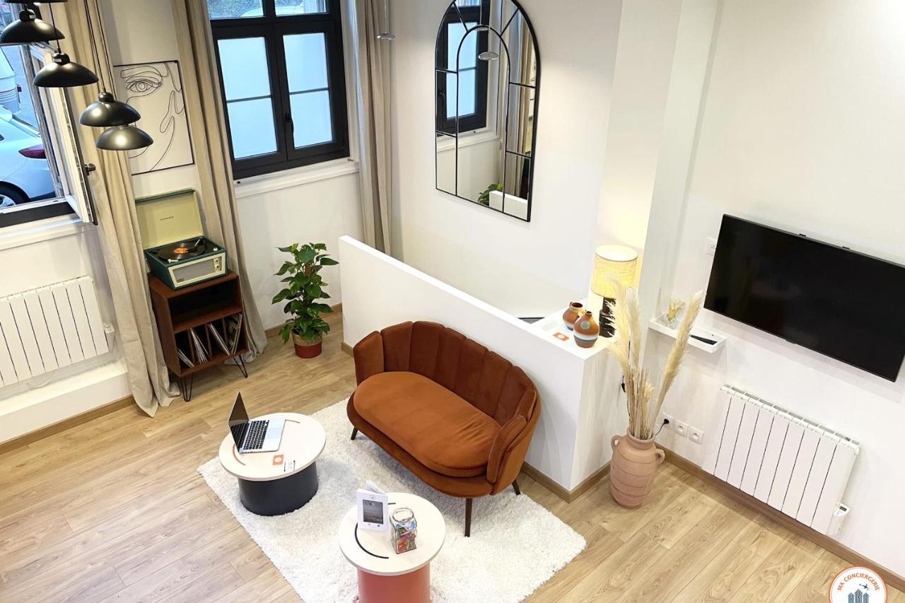 L'Orient-Express - Jacuzzi Spa - Parking - Loft Le Havre Exterior photo
